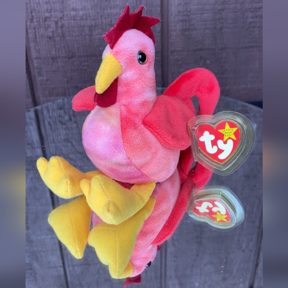 ‘96 - Ty - Strut the Rooster Beanie Baby